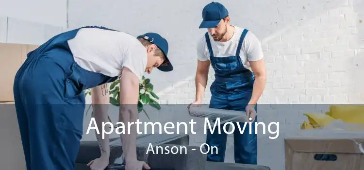 Apartment Moving Anson - On