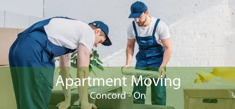 Apartment Moving Concord - On