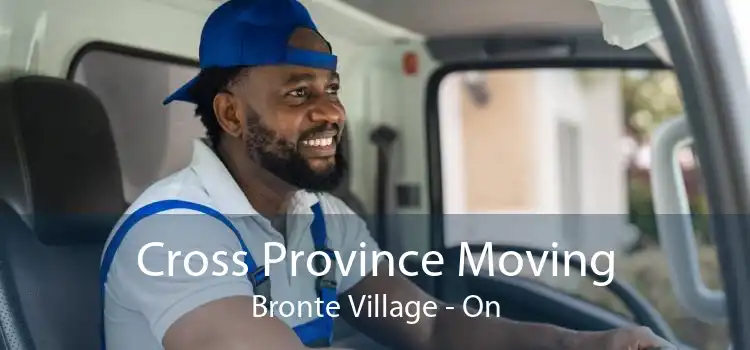 Cross Province Moving Bronte Village - On