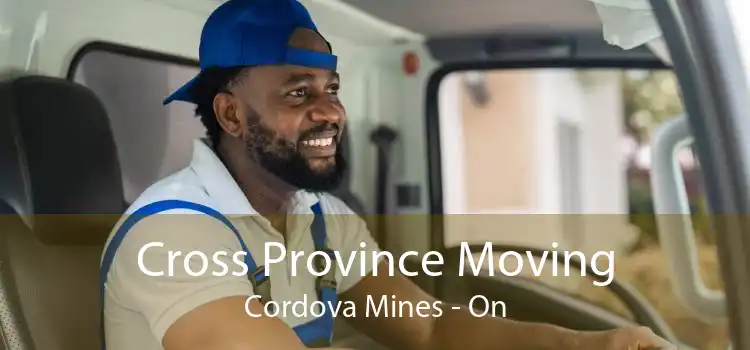 Cross Province Moving Cordova Mines - On
