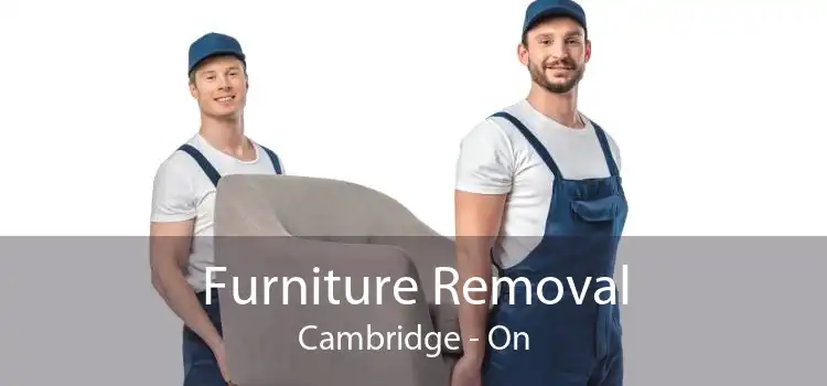 Furniture Removal Cambridge - On