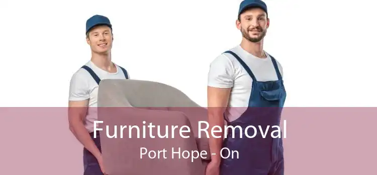 Furniture Removal Port Hope - On