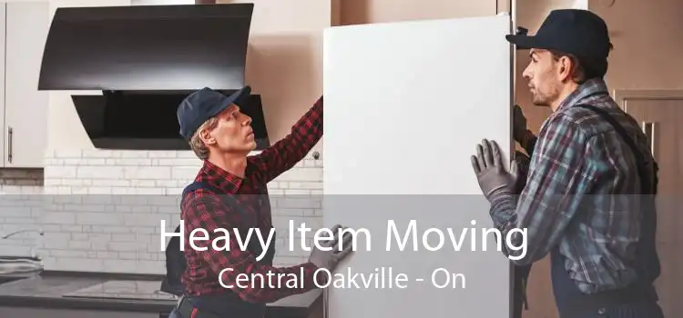 Heavy Item Moving Central Oakville - On