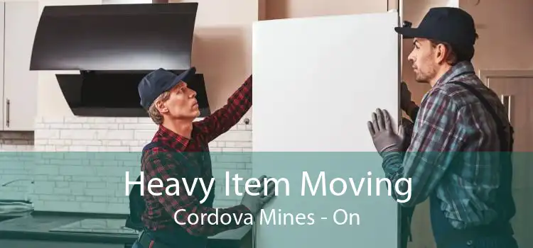 Heavy Item Moving Cordova Mines - On