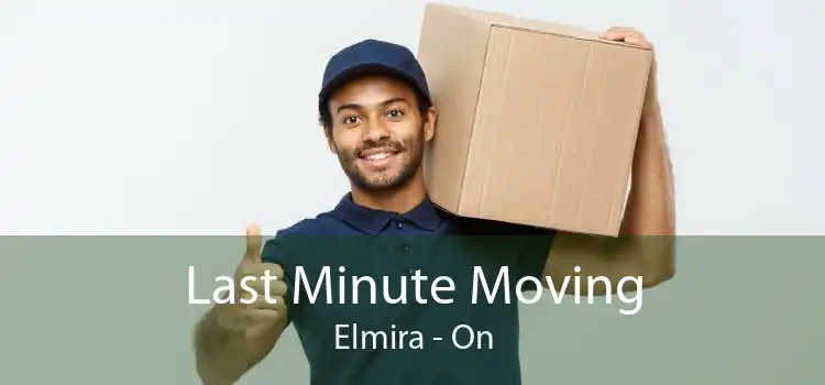 Last Minute Moving Elmira - On