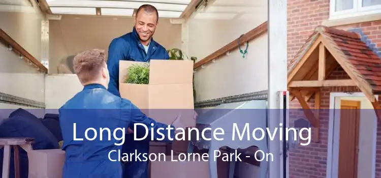 Long Distance Moving Clarkson Lorne Park - On