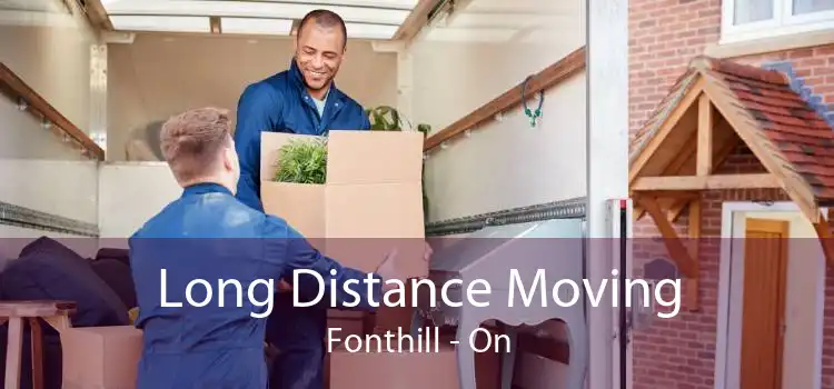 Long Distance Moving Fonthill - On