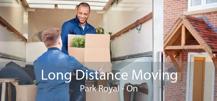 Long Distance Moving Park Royal - On