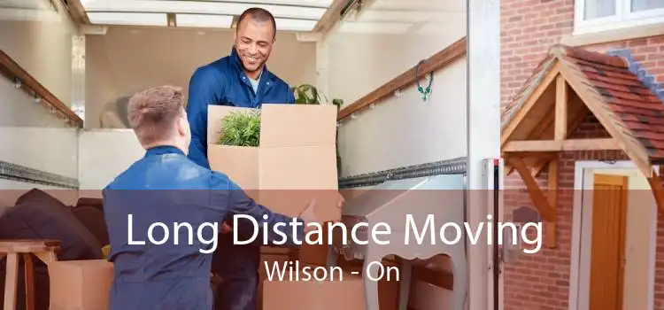 Long Distance Moving Wilson - On