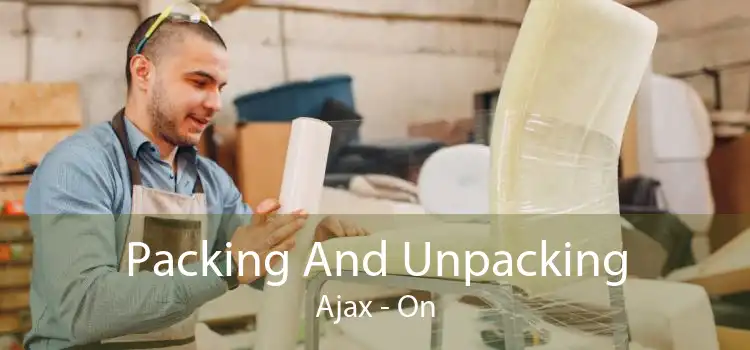 Packing And Unpacking Ajax - On