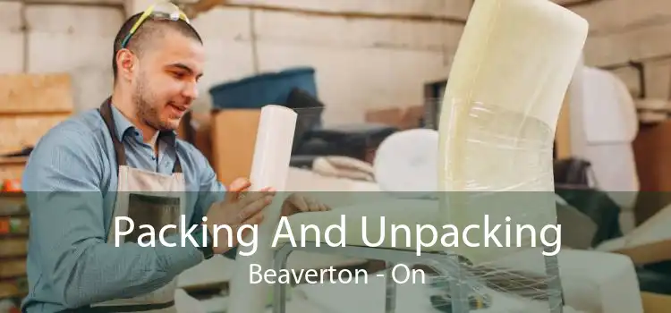 Packing And Unpacking Beaverton - On