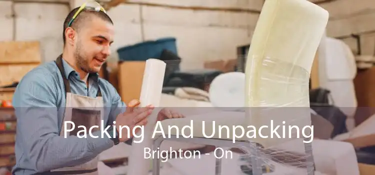 Packing And Unpacking Brighton - On