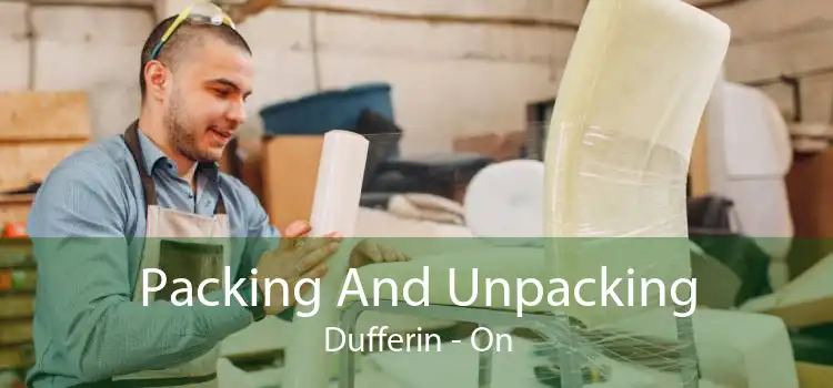 Packing And Unpacking Dufferin - On
