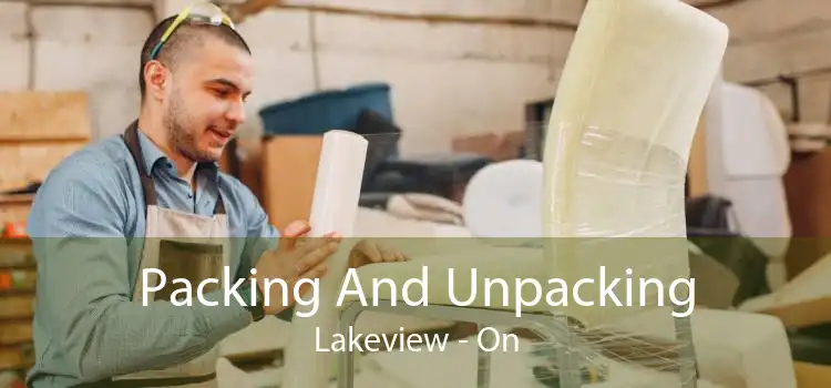 Packing And Unpacking Lakeview - On