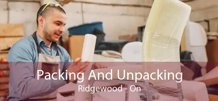 Packing And Unpacking Ridgewood - On