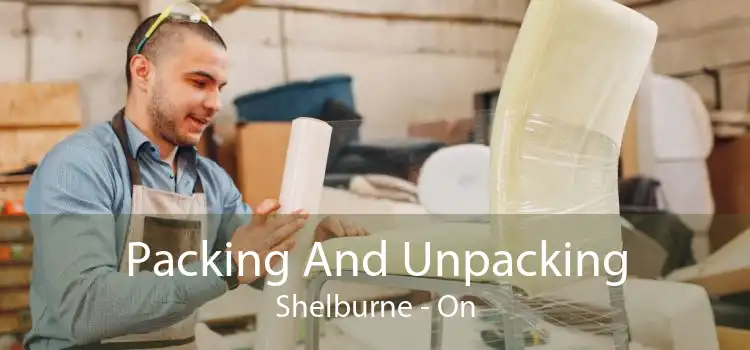 Packing And Unpacking Shelburne - On