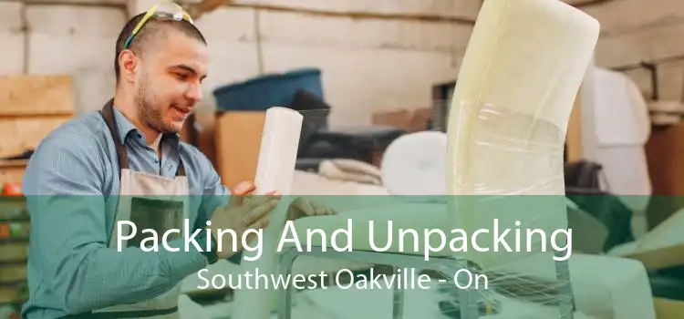Packing And Unpacking Southwest Oakville - On