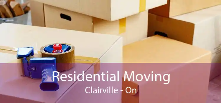 Residential Moving Clairville - On