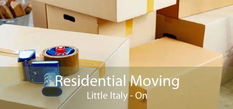 Residential Moving Little Italy - On