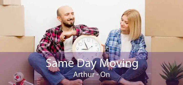 Same Day Moving Arthur - On