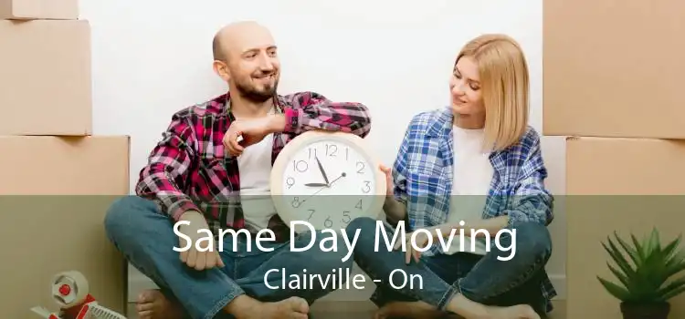 Same Day Moving Clairville - On