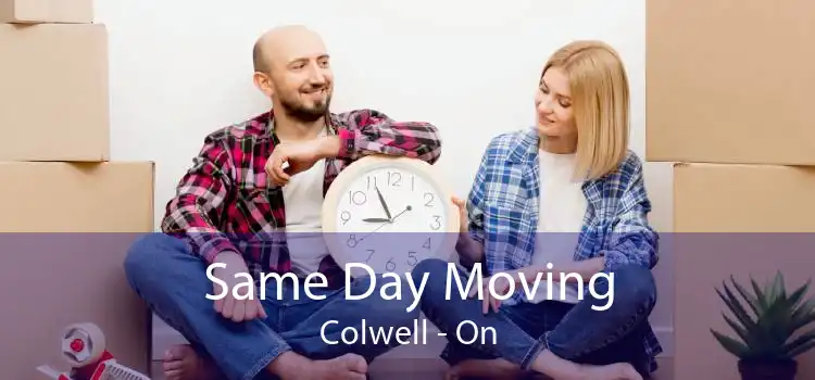 Same Day Moving Colwell - On