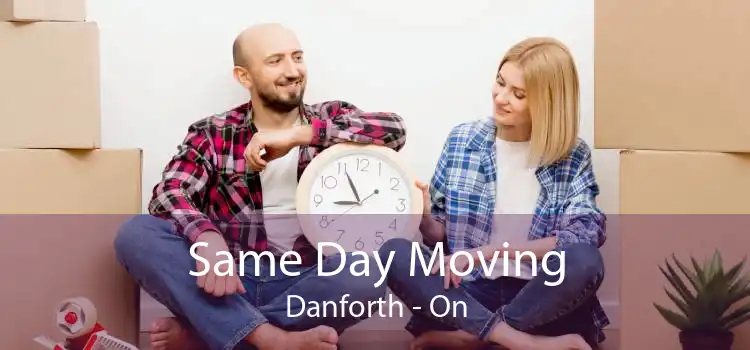 Same Day Moving Danforth - On