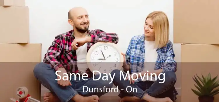 Same Day Moving Dunsford - On