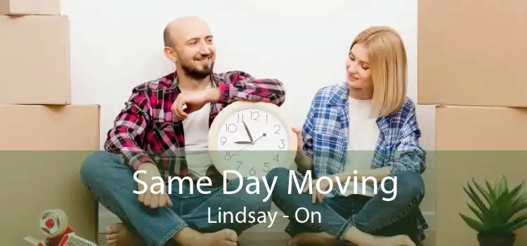 Same Day Moving Lindsay - On