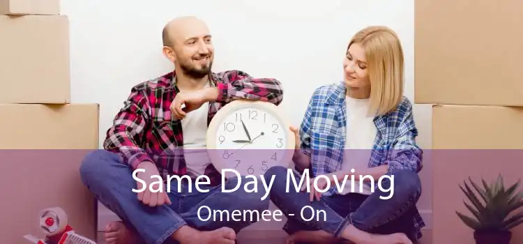 Same Day Moving Omemee - On