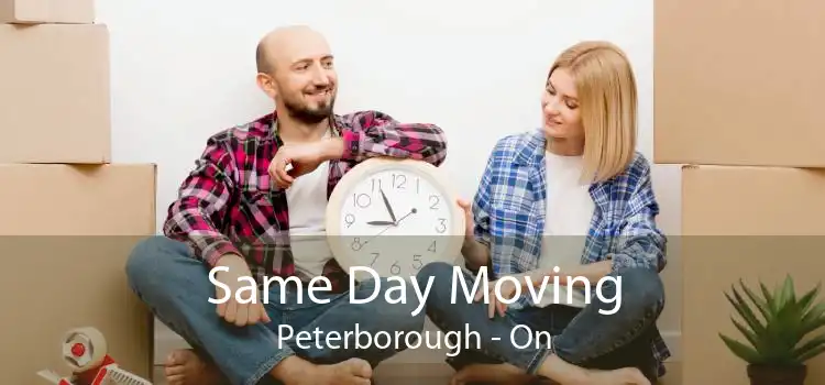 Same Day Moving Peterborough - On