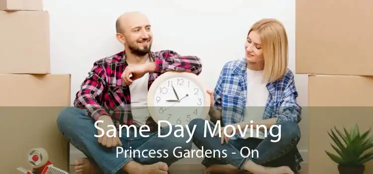 Same Day Moving Princess Gardens - On