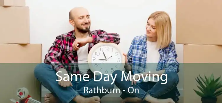 Same Day Moving Rathburn - On