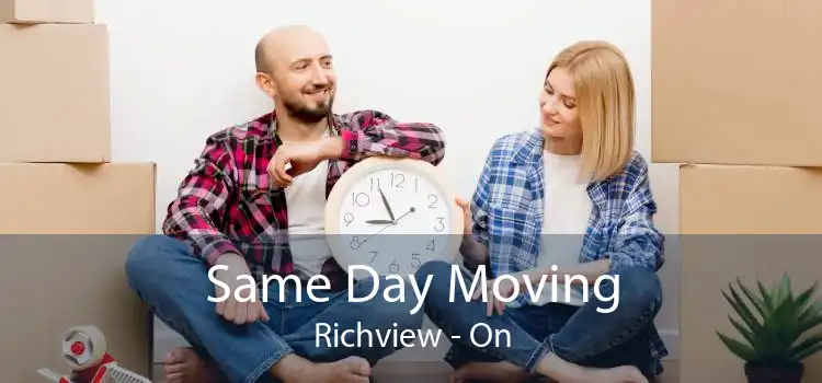 Same Day Moving Richview - On