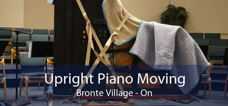 Upright Piano Moving Bronte Village - On