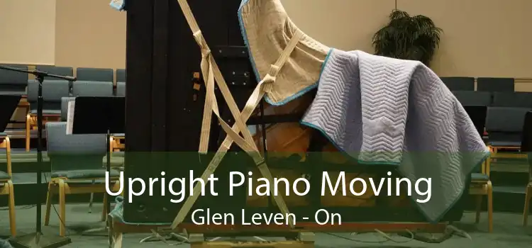 Upright Piano Moving Glen Leven - On