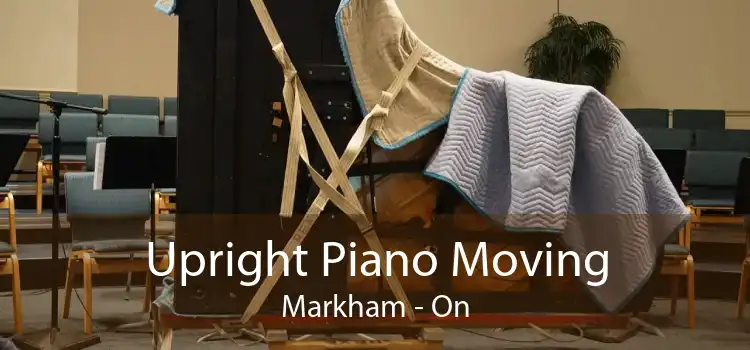 Upright Piano Moving Markham - On
