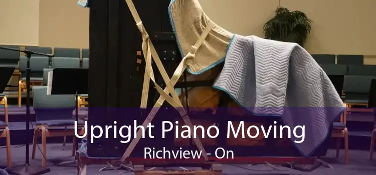 Upright Piano Moving Richview - On